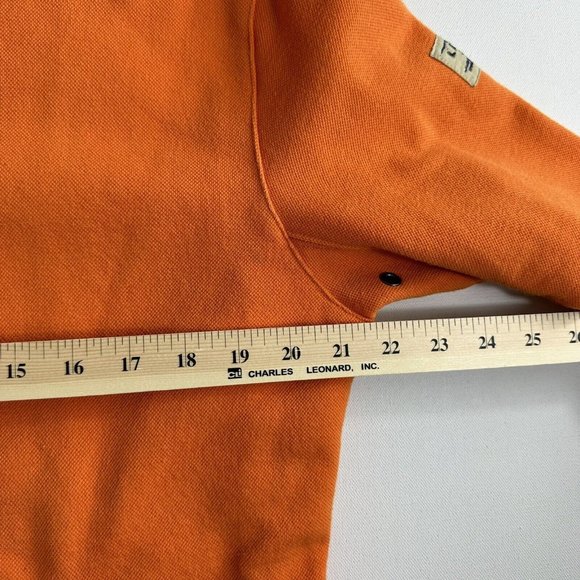 LAUREN RALPH LAUREN ORANGE COWL NECK LONGSLEEVE SWEATER SIZE MEDIUM CASUAL - Picture 6 of 9